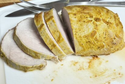 Thumbnail for Mustard Glazed Pork Loin Roast